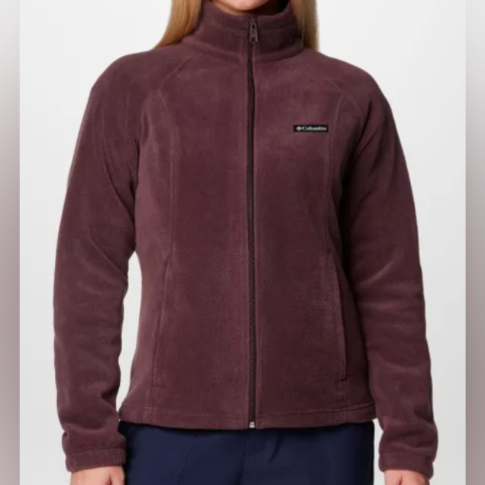 Columbia Women’s Benton Full Zip Fleece Jacket Size 3XL New MSRP $65